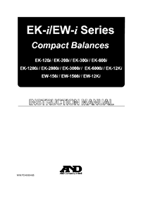 Thumbnail of document Manual - EK-I Series